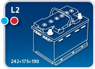 IPSA TME55 Starter Battery